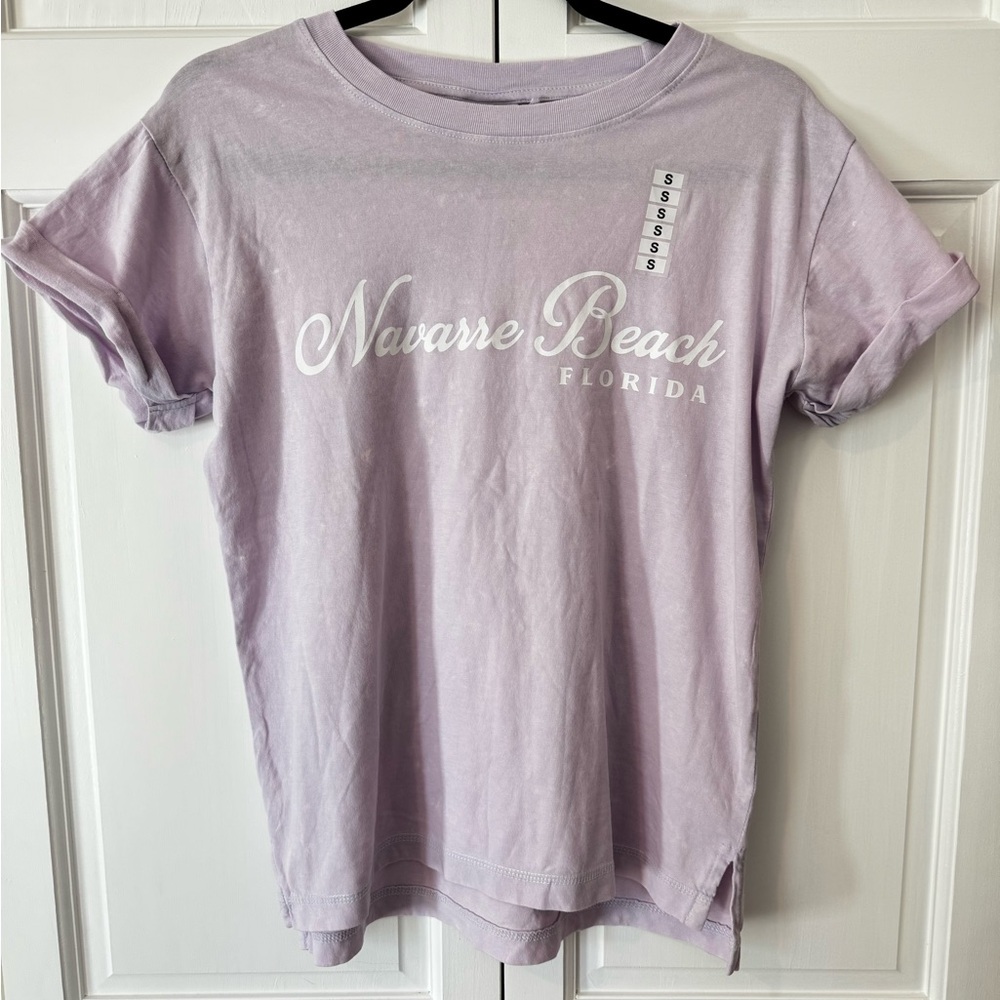 Bloom Lavender Short Sleeve Tee